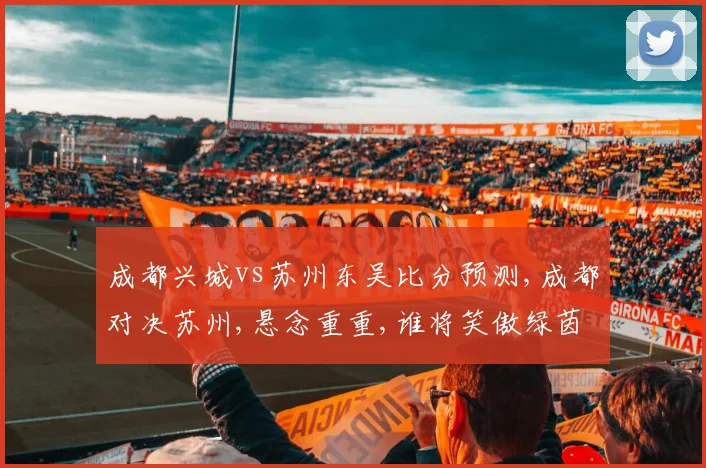 成都兴城vs苏州东吴比分预测,成都对决苏州,悬念重重,谁将笑傲绿茵场
